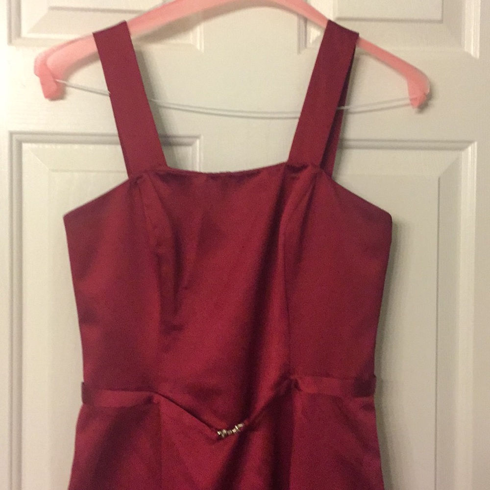 Michael Angelo Red Bridesmaid Dress